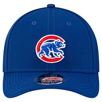 Casquette ajustable New Era Royal Chicago Cubs Player Replica 9FORTY pour homme