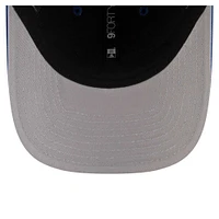 Casquette ajustable New Era Royal Chicago Cubs Player Replica 9FORTY pour homme