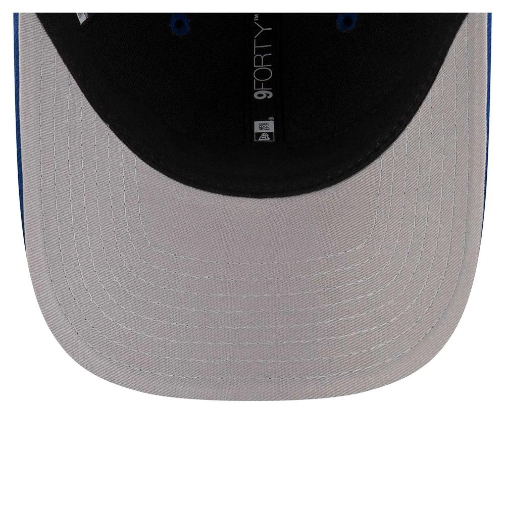 Men's New Era Royal Chicago Cubs Player Replica 9FORTY Adjustable Hat