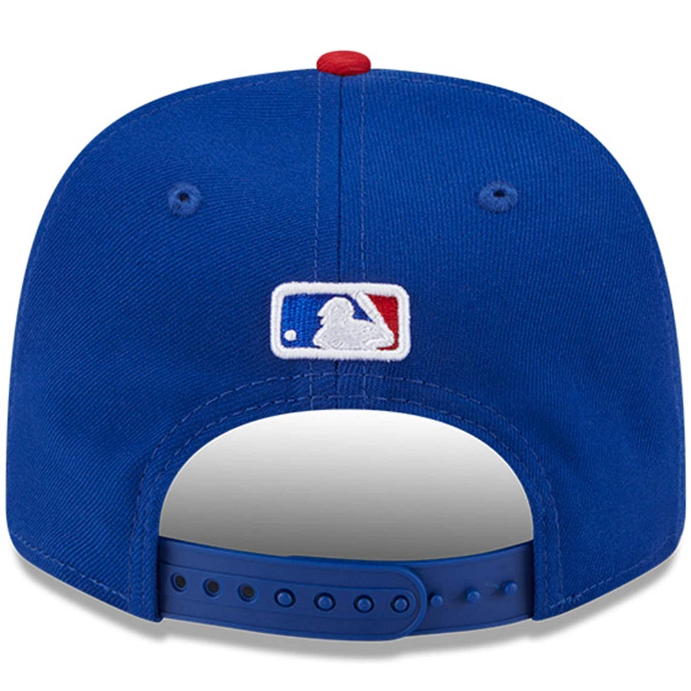Men's New Era  Royal Chicago Cubs Player Replica 9SEVENTY Adjustable Hat