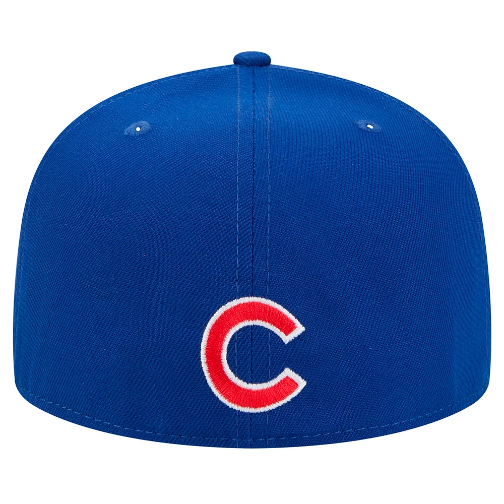 Casquette ajustée New Era Royal Chicago Cubs Ransom 59FIFTY pour homme