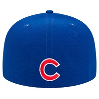 Men's New Era Royal Chicago Cubs Ransom 59FIFTY Fitted Hat