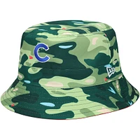 Casquette New Era Royal Chicago Cubs Reverse pour homme