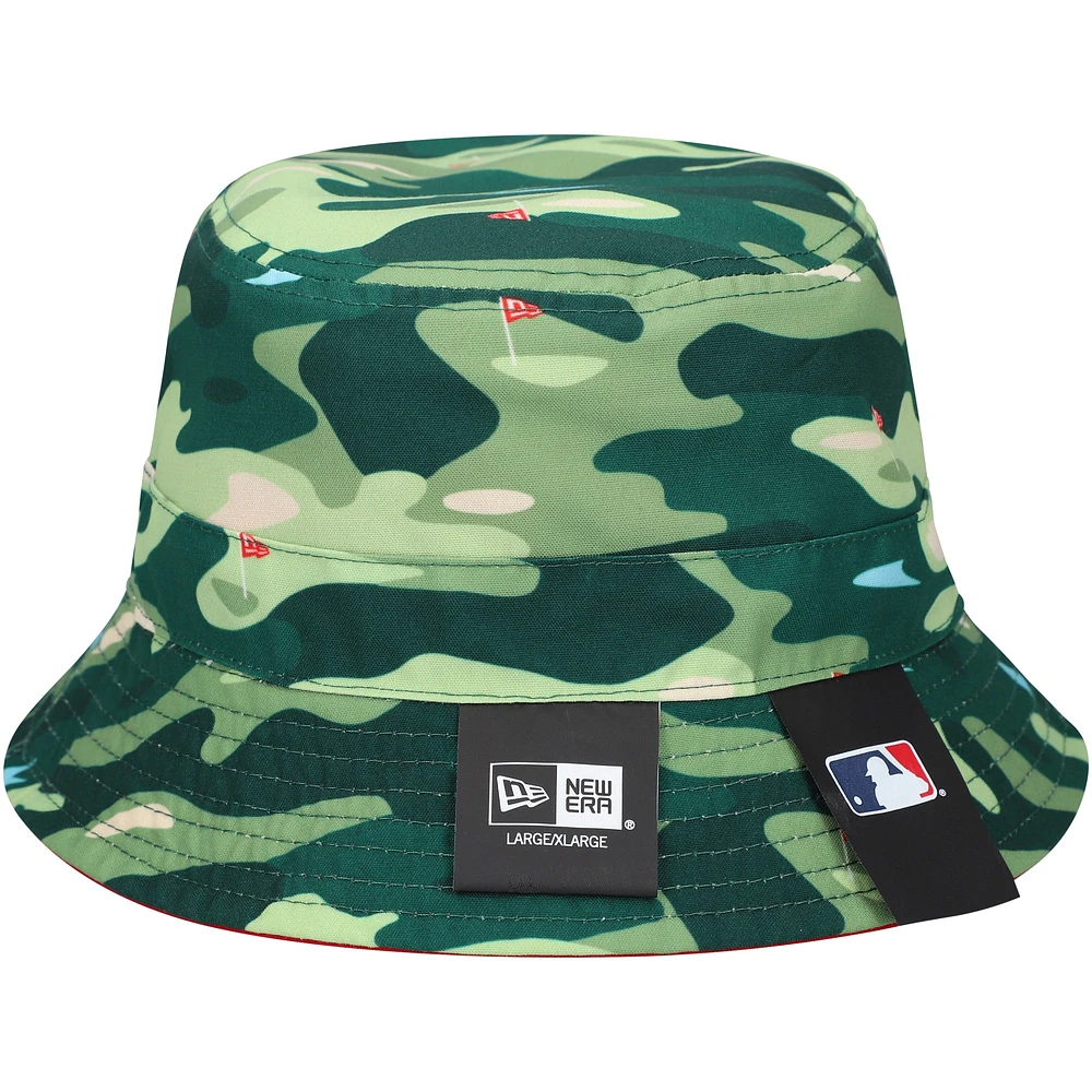 Men's New Era Royal Chicago Cubs Reverse Bucket Hat