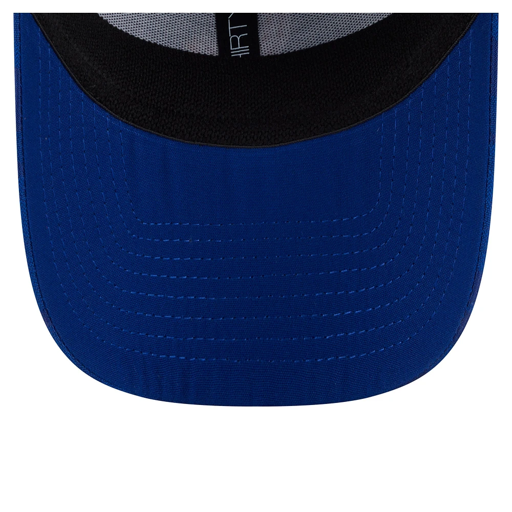 Men's New Era Royal Chicago Cubs Subtle Camo 39THIRTY Flex Hat