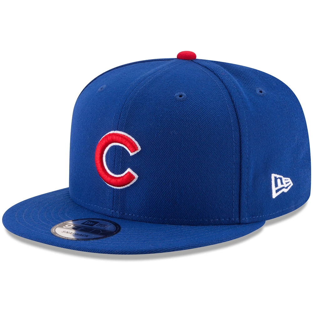 Men's New Era Royal Chicago Cubs Team Color 9FIFTY Snapback Hat