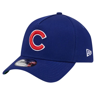 Men's New Era Royal Chicago Cubs Team Color A-Frame 9FORTY Adjustable Hat