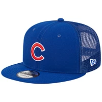 Men's New Era Royal Chicago Cubs Team Color Trucker 9FIFTY Snapback Hat