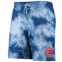 Men's New Era Royal Chicago Cubs Team Dye Shorts