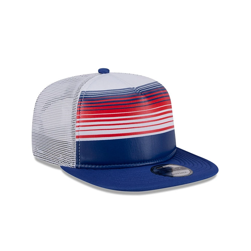 Casquette snapback A-Frame Trucker Team Horizon 9FIFTY Royal Chicago Cubs de New Era pour homme