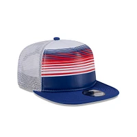 Casquette snapback A-Frame Trucker Team Horizon 9FIFTY Royal Chicago Cubs de New Era pour homme