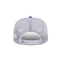 Casquette snapback A-Frame Trucker Team Horizon 9FIFTY Royal Chicago Cubs de New Era pour homme