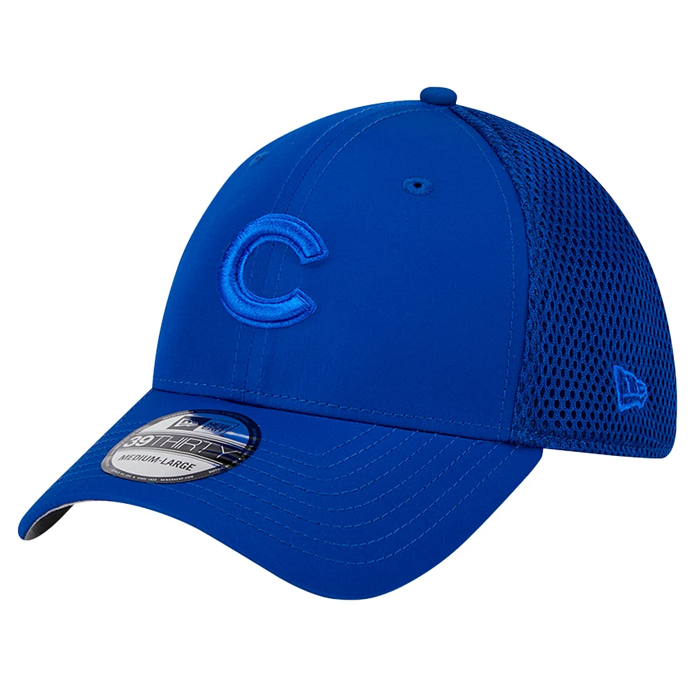 Casquette flexible New Era Royal Chicago Cubs Team Tone 39THIRTY pour hommes