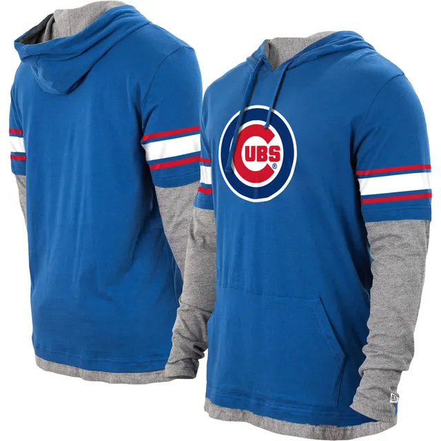 Lids Chicago Cubs New Era Sleeveless Pullover Hoodie - Royal