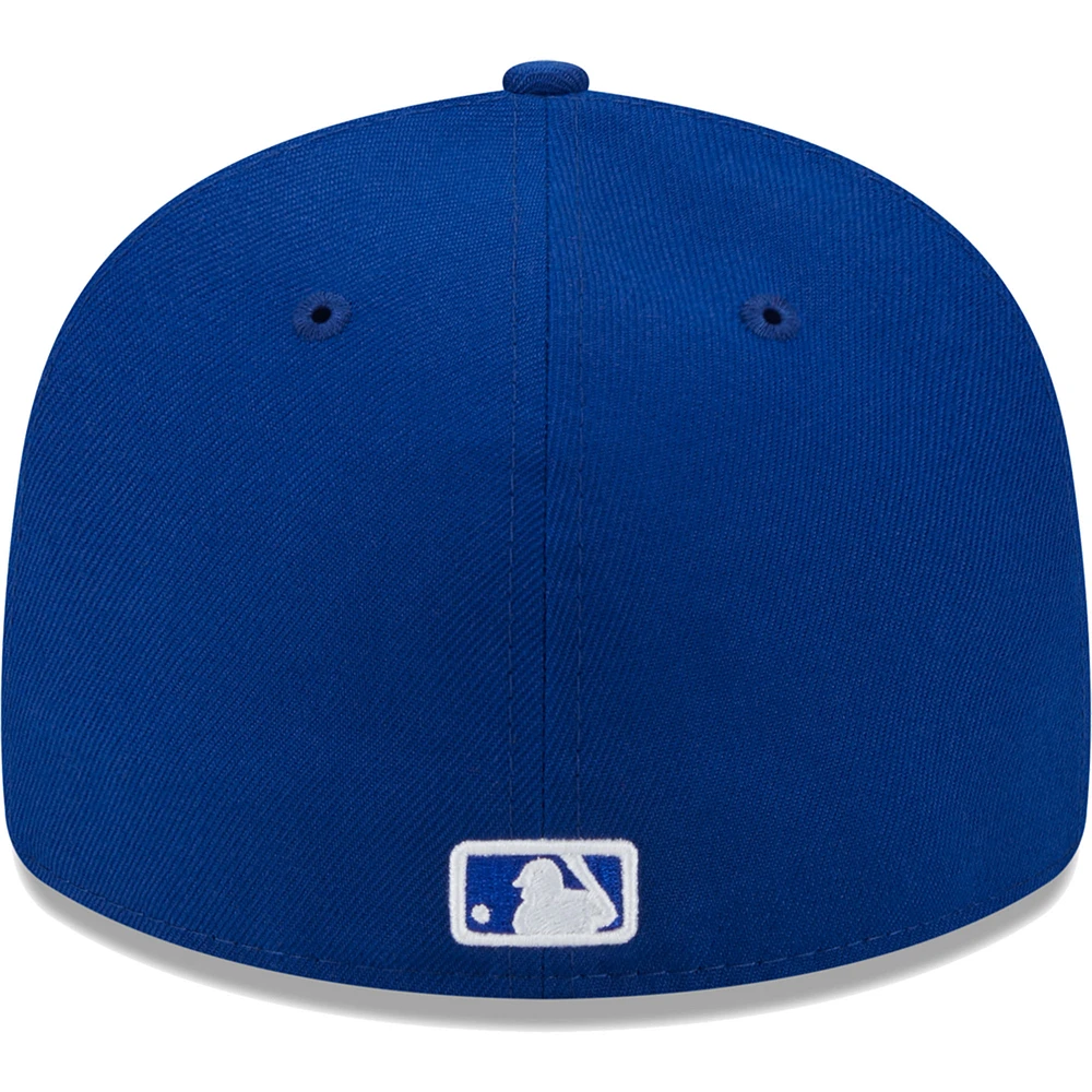 Men's New Era  Royal Chicago Cubs White Logo Low Profile 59FIFTY Fitted Hat