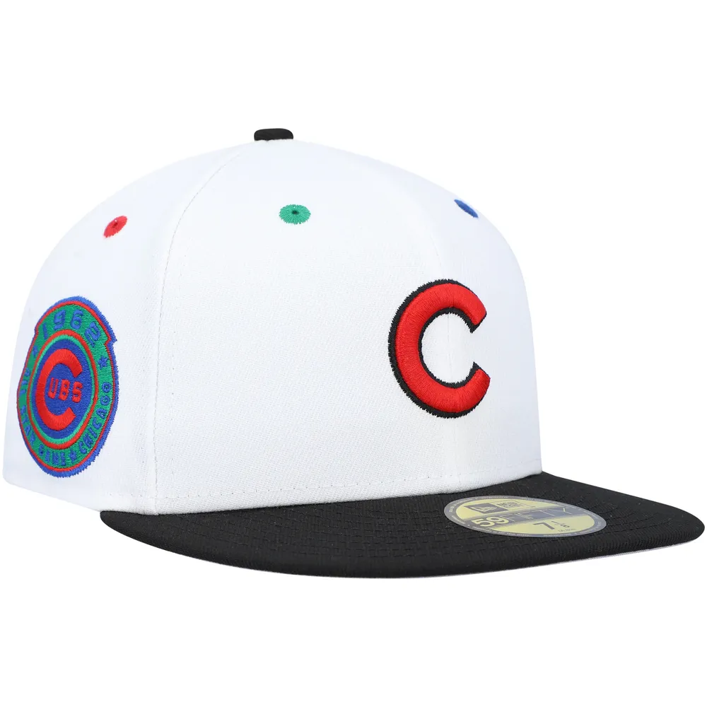 Men's New Era Blue Chicago White Sox Vice Highlighter Logo 59FIFTY Fitted Hat