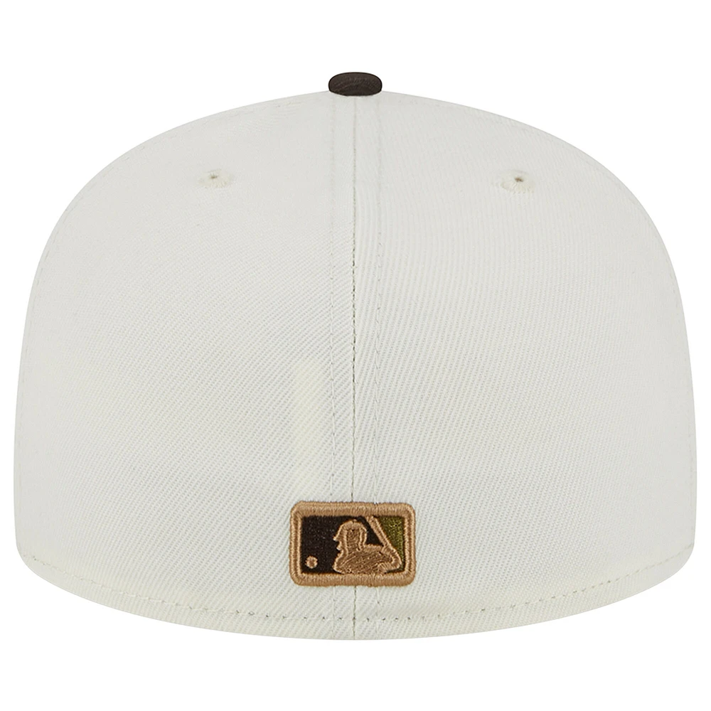 Casquette ajustée 59FIFTY Chicago Cubs 1962 MLB All-Star Game New Era pour homme, blanc/marron