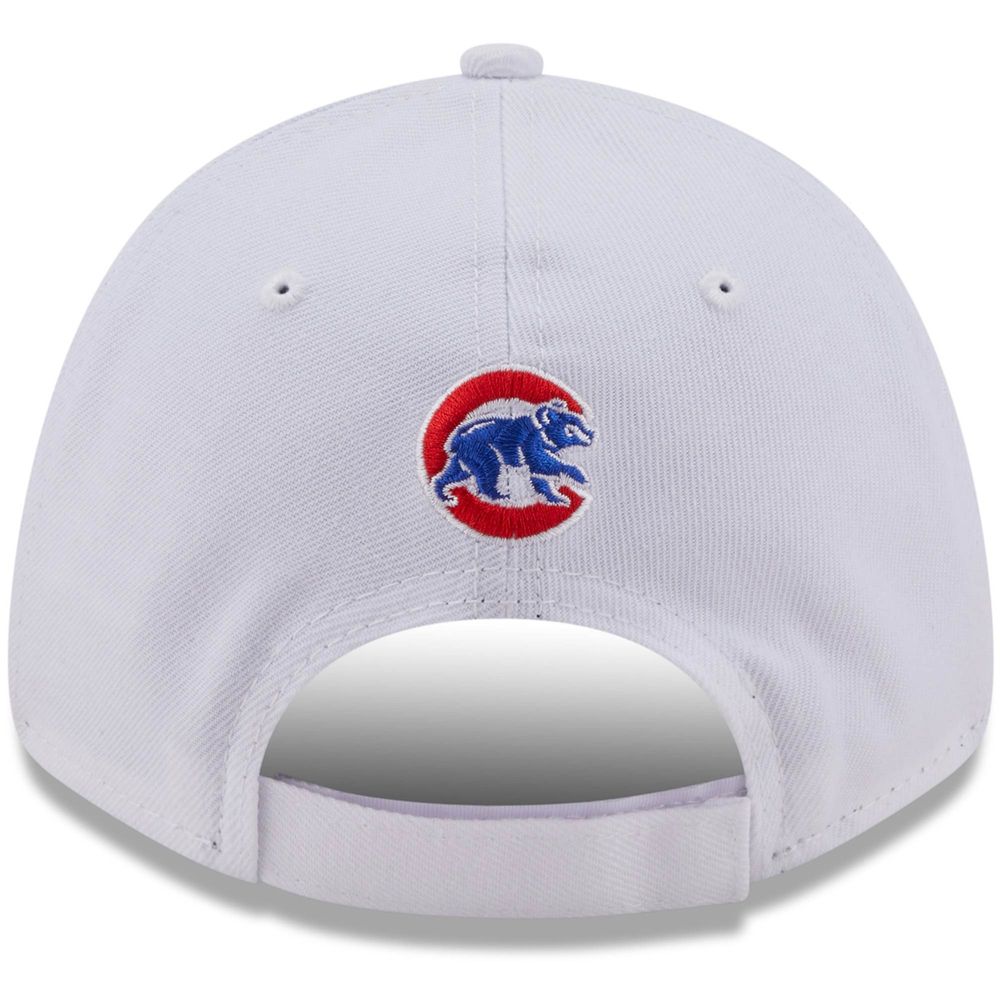 Men's New Era White Chicago Cubs League II 9FORTY Adjustable Hat