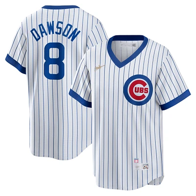 Men's Nike Andre Dawson White Chicago Cubs Home Cooperstown Collection Player Jersey