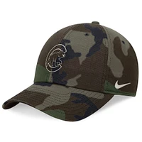 Casquette réglable Nike Camo Chicago Cubs Club pour hommes