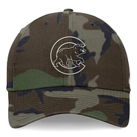 Casquette réglable Nike Camo Chicago Cubs Club pour hommes