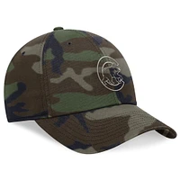 Casquette réglable Nike Camo Chicago Cubs Club pour hommes