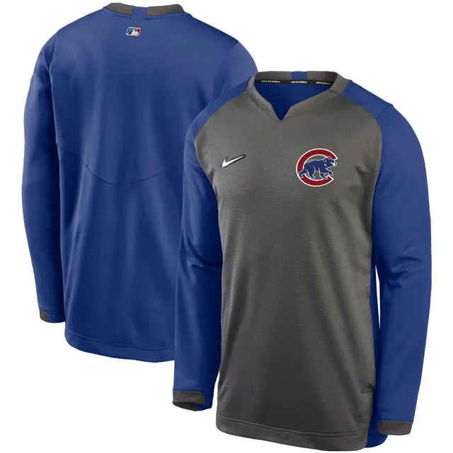 Nike Therma Team (MLB Chicago Cubs) Women's Pullover Hoodie.