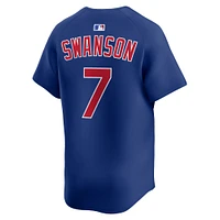 Men's Nike Dansby Swanson Royal Chicago Cubs Alternate Limited Jersey