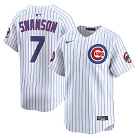 Maillot de joueur à domicile Nike Dansby Swanson blanc Chicago Cubs 2025 MLB World Tour : Tokyo Series pour homme