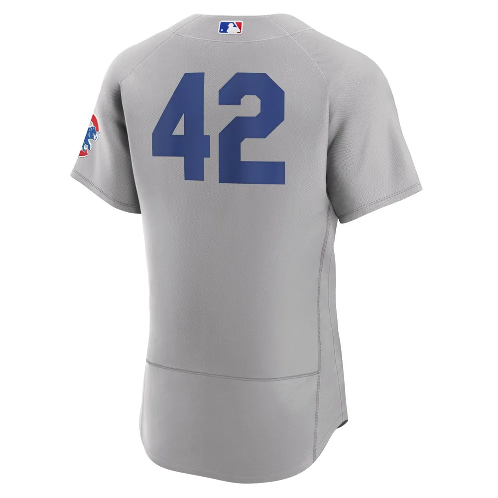 Nike Men's Nike Gray Chicago Cubs 2023 Jackie Robinson Day