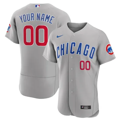 Chicago Cubs Nike Home Authentic Custom Jersey - White