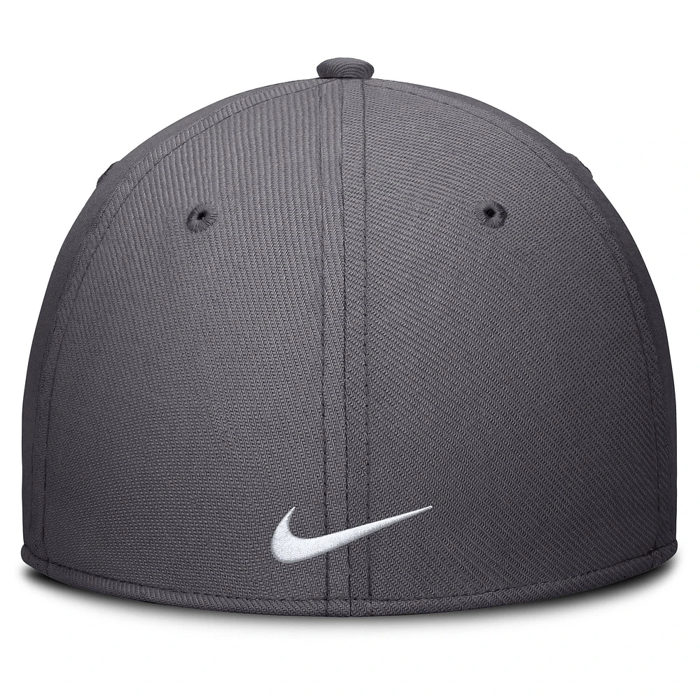 Casquette Nike Performance Flex Chicago Cubs grise pour homme