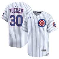 Maillot de joueur à domicile Nike Kyle Tucker blanc Chicago Cubs pour homme