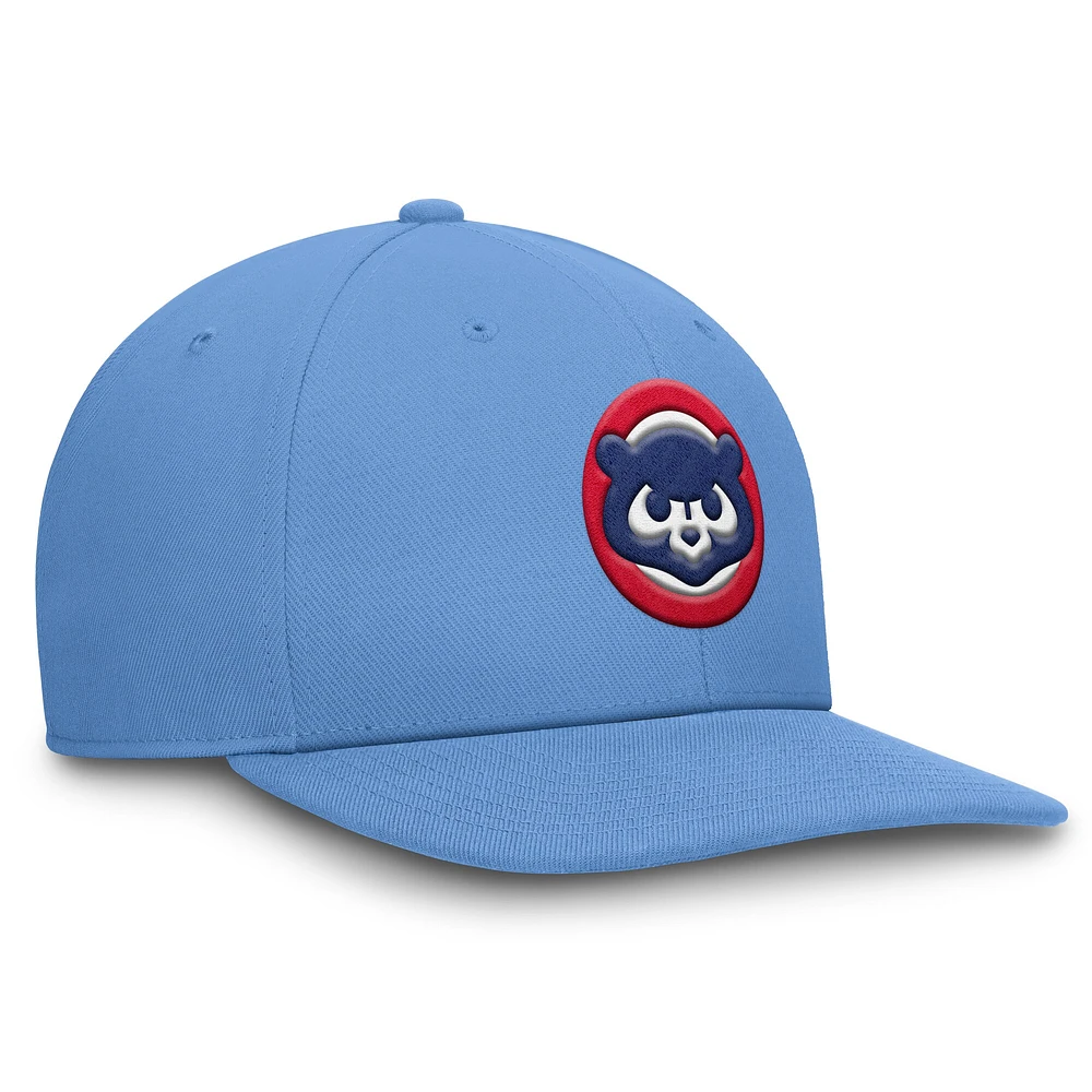 Men's Nike Light Blue Chicago Cubs Performance Pro Adjustable Hat