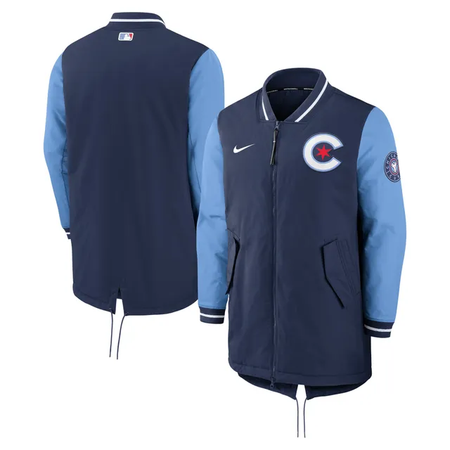 Nike / Men's San Diego Padres 2022 City Connect Authentic Collection Dugout  Full-Zip Jacket