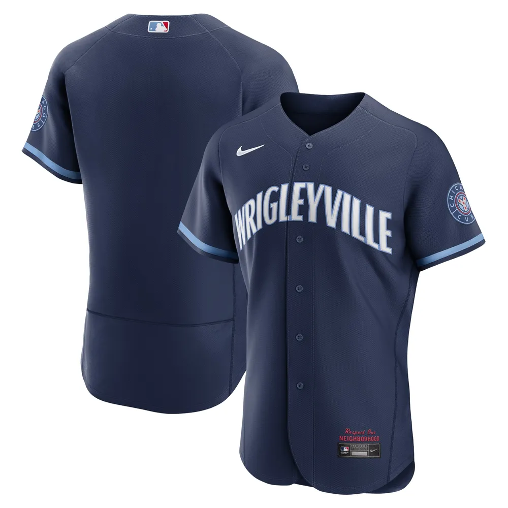 Lids Chicago Cubs Nike City Connect Authentic Jersey - Navy
