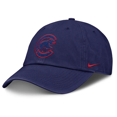 Men's Nike Navy Chicago Cubs Club Adjustable Hat