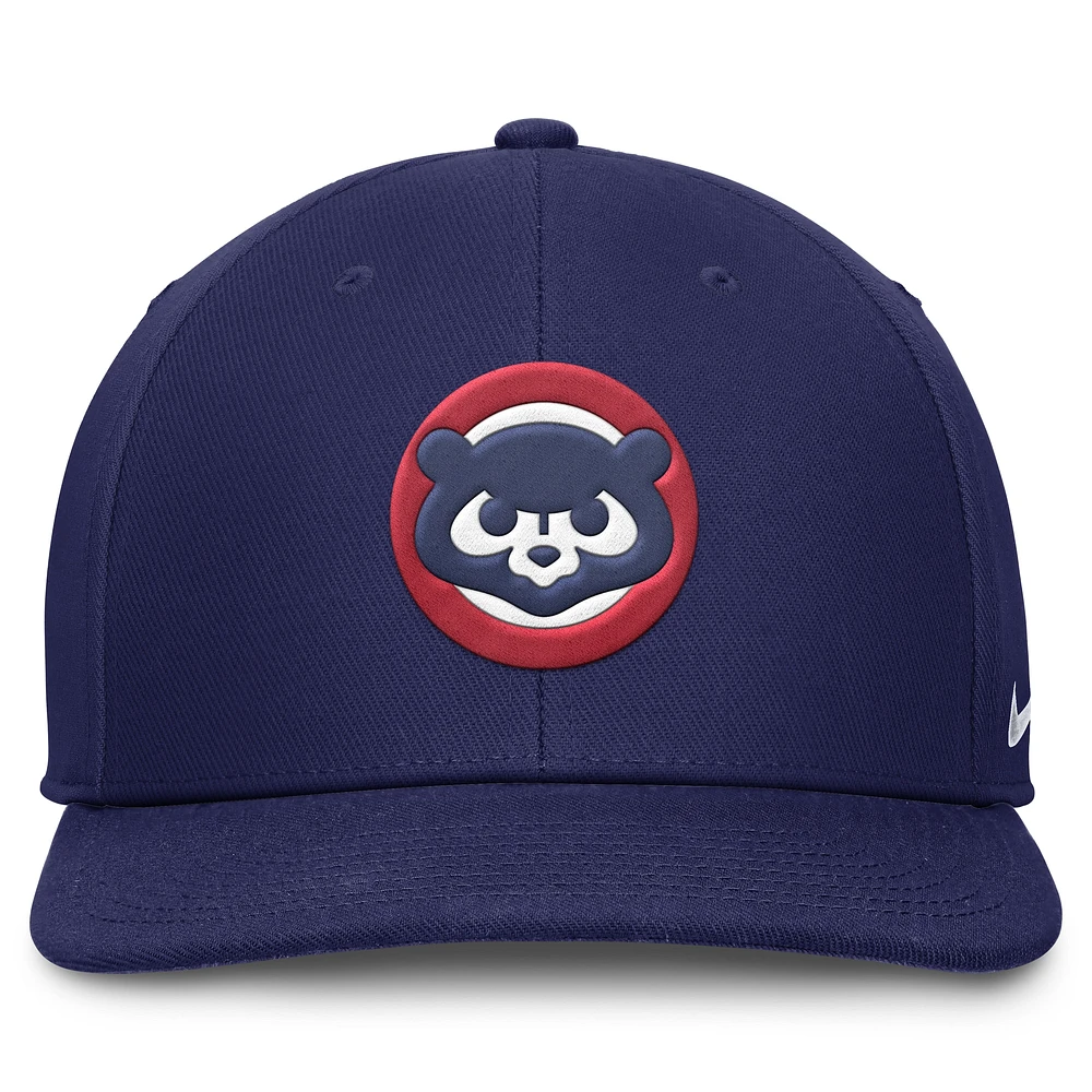 Men's Nike Navy Chicago Cubs Performance Pro Adjustable Hat