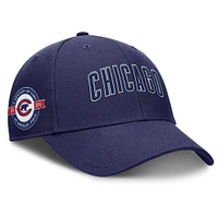 Casquette ajustable Nike Rise Gaberdine pour homme, bleu marine