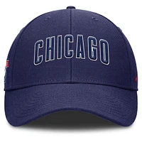 Casquette ajustable Nike Rise Gaberdine pour homme, bleu marine
