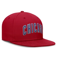 Men's Nike Red Chicago Cubs True Performance Fitted Hat
