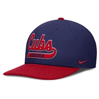 Men's Nike Royal/ Chicago Cubs Pro Performance Snapback Hat