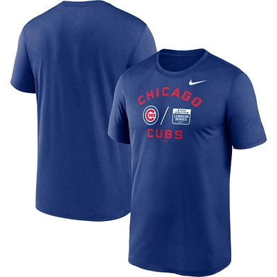 V110793 Cubs 4EW EJ T-shirt Nike London Series Event Legend pour Homme TEEMENSCR