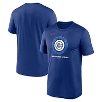 Men's Nike Royal Chicago Cubs 2025 MLB World Tour: Tokyo Series Legend Logo Performance T-Shirt