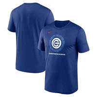 Men's Nike Royal Chicago Cubs 2025 MLB World Tour: Tokyo Series Legend Logo Performance T-Shirt
