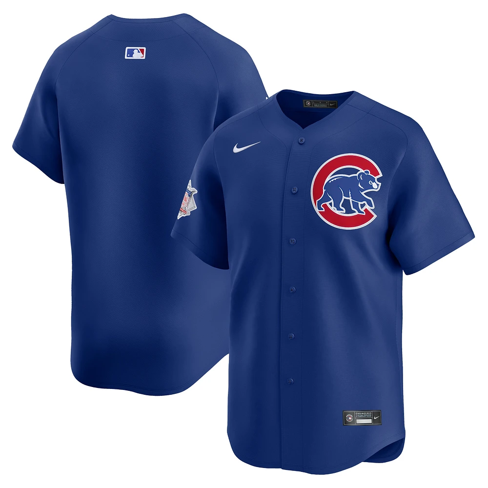 Maillot Nike Royal Chicago Cubs Alternate Limited pour homme