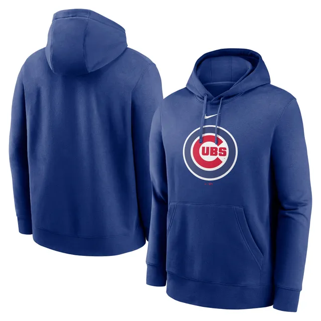 Chicago Cubs Nike Rewind Lefty Hooded Sweatshirt Small