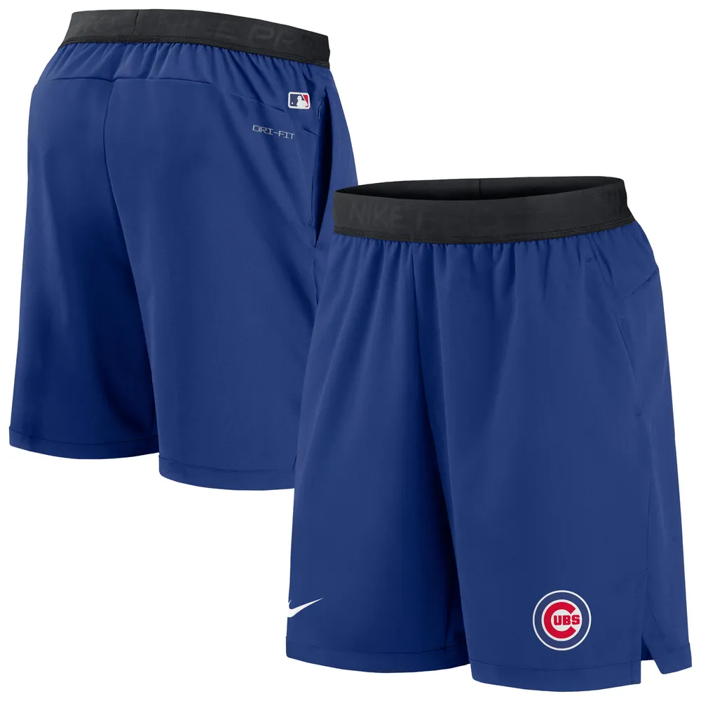 Short Nike Royal Chicago Cubs Authentic Collection Flex Vent Max Performance pour homme