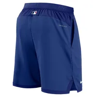 Short Nike Royal Chicago Cubs Authentic Collection Flex Vent Performance pour homme