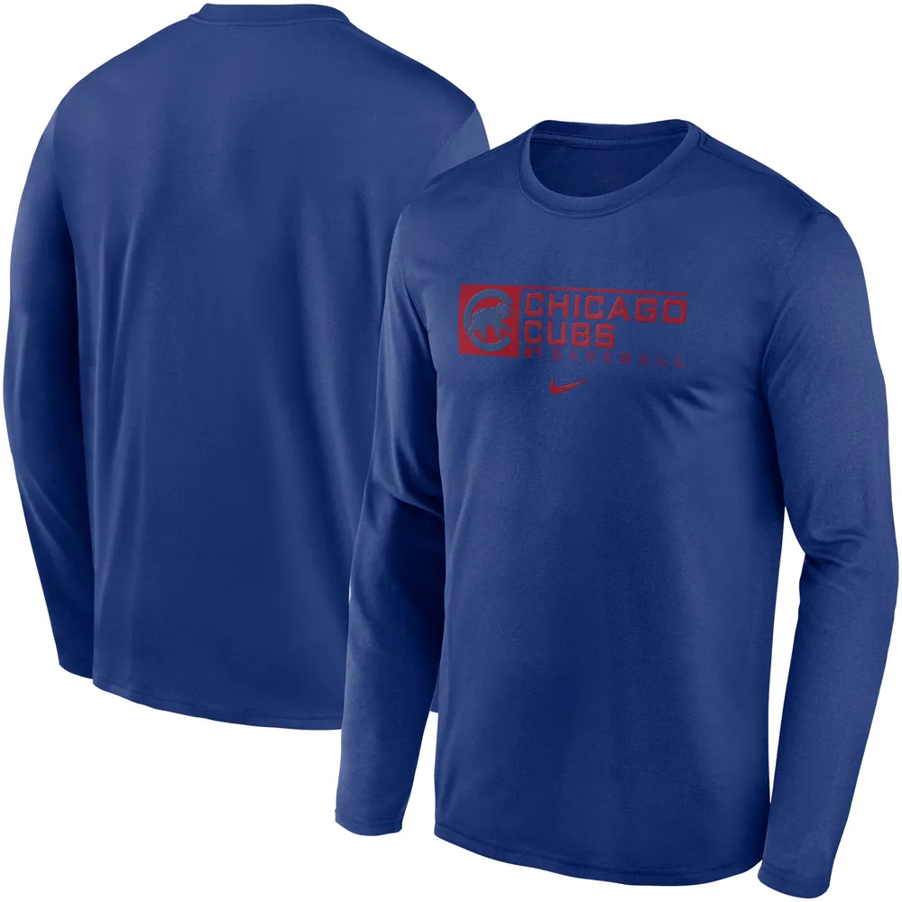 Lids Chicago Cubs Nike Authentic Collection Game Raglan